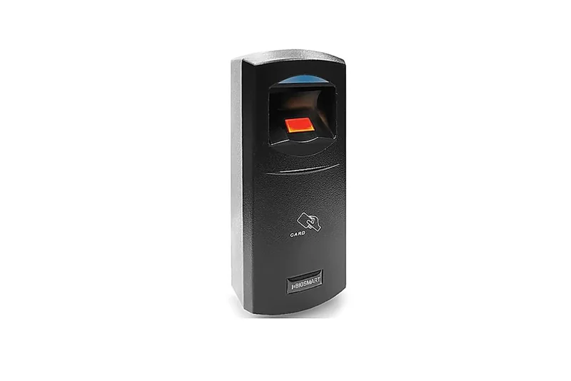 4-О-MFR (Emarine, Mifare, NFC) - Контроллер с оптическим сканером отпечатка пальца и считывателем RFID-карт для СКУД и систем учета рабочего времени